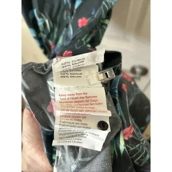 Oxbow France Romper Surf Wear Tropical Floral Pockets Shorts Women’s Size 2 - Picture 6 of 13